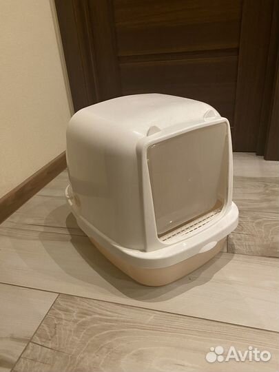 Кошачий лоток закрытый