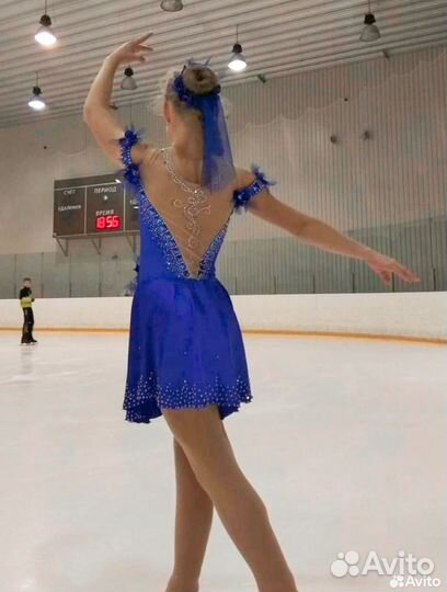 Платье для фигурного катания160-170