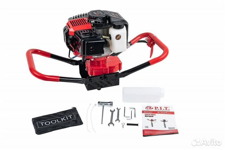 Мотобур бензиновый P.I.T. P51210 2.3л.с