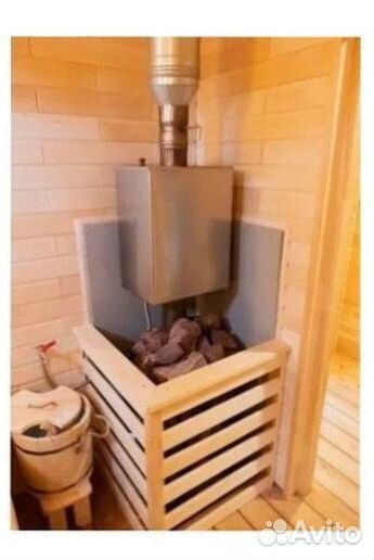 Баня 6х5 двухмодульная Скандинавия Артикул 394-439