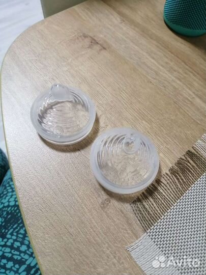 Соски бутылочные NUK, размер S, 0-6