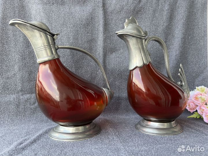 Кувшин графин штоф утка, петух