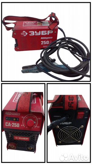 Сварочный аппарат инверторный зубр са- 250 А