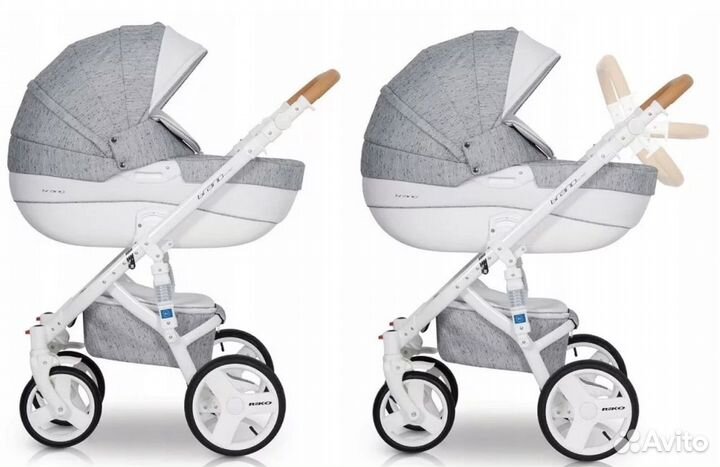 Коляска riko bruno 2 в 1
