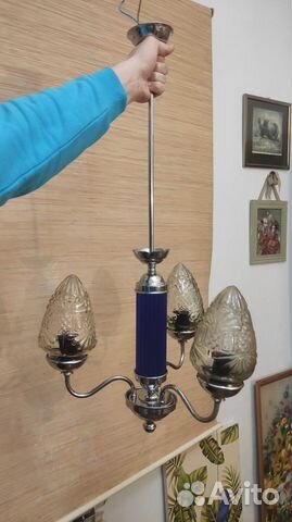 Люстра мхи сталинский ампир 1960г