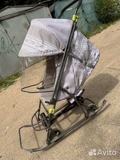 Коляска санки