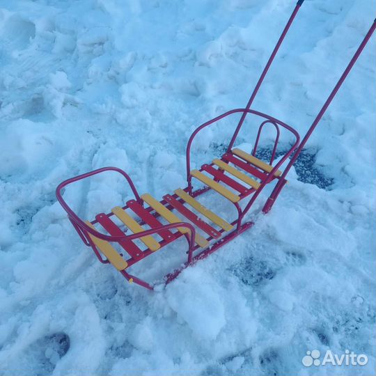 Санки для двойни или погодок