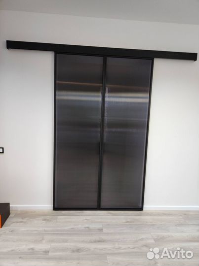 Перегородки раздвижные межкомнатные лофт