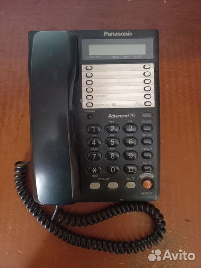 Телефон проводной Panasonic KX-TS2365RUB