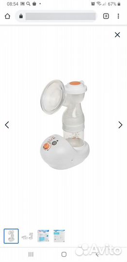Молокоотсос электрический canpol babies
