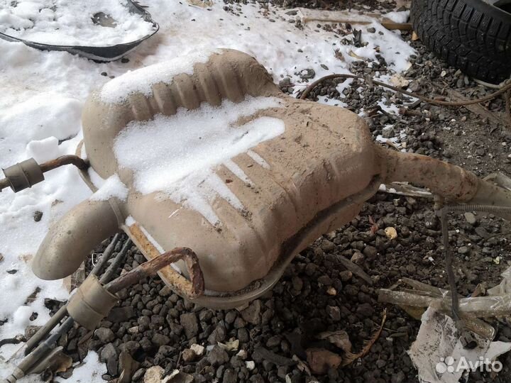 Глушитель основной opel vectra c