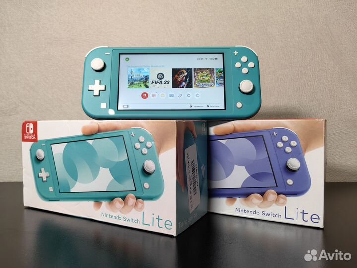 Nintendo Switch Lite 160GB. Новая Прошитая