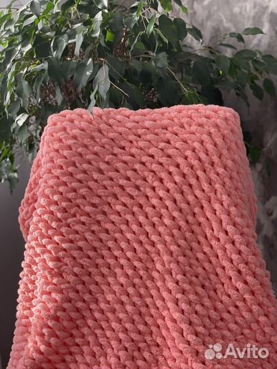 Плед детский плюшевый