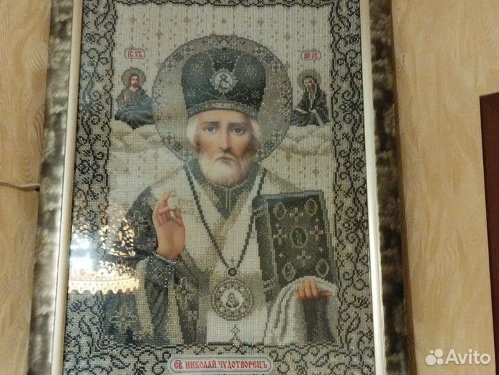 Вышивка бисером иконы