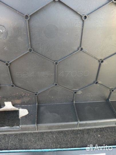 Пол багажника Toyota Prius ZVW30 2ZR-FXE 1.8 2010