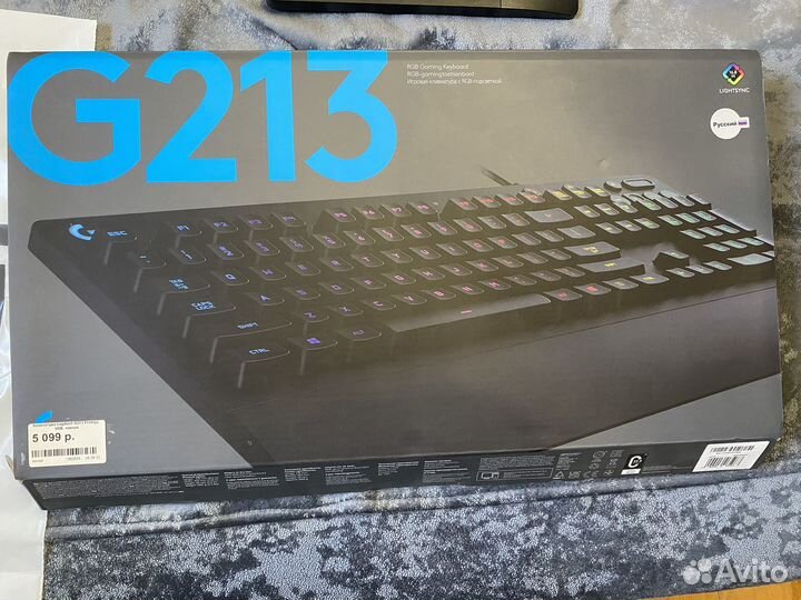 Игровая клавиатура logitech