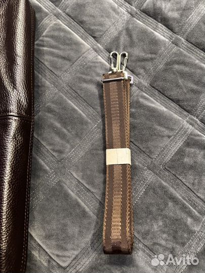 Кожанная сумка через плечо