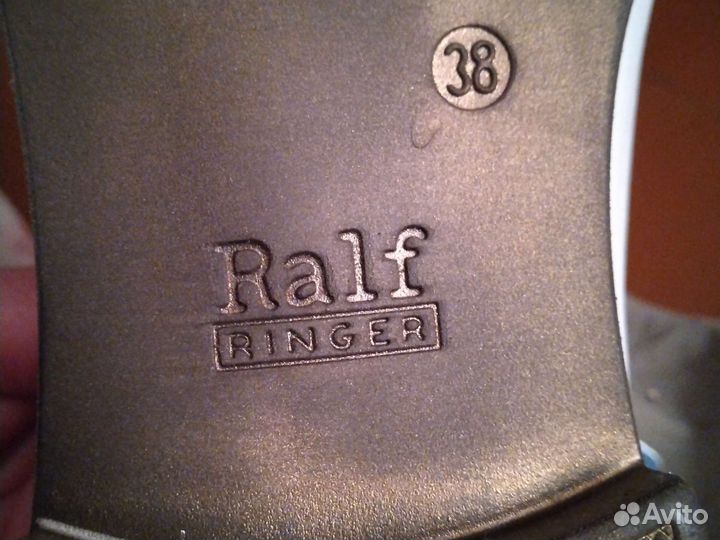 Полуботинки женские ralf ringer, 38 размер
