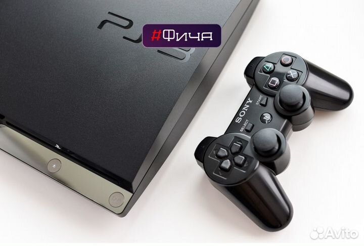 Playstation 3 Slim + Геймпад