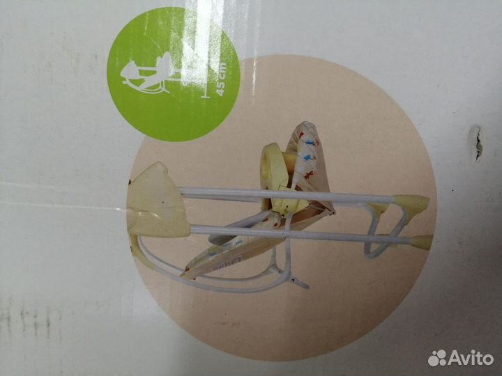 Детские качели, горка, стульчик для купания