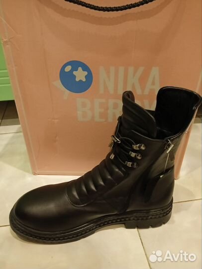 Ботинки демисезонные женские натуральная кожа