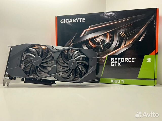 Gigabyte GeForce GTX 1660 Ti WindForce OC 6Gb