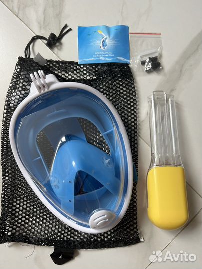 Маска для подводного плавания детская