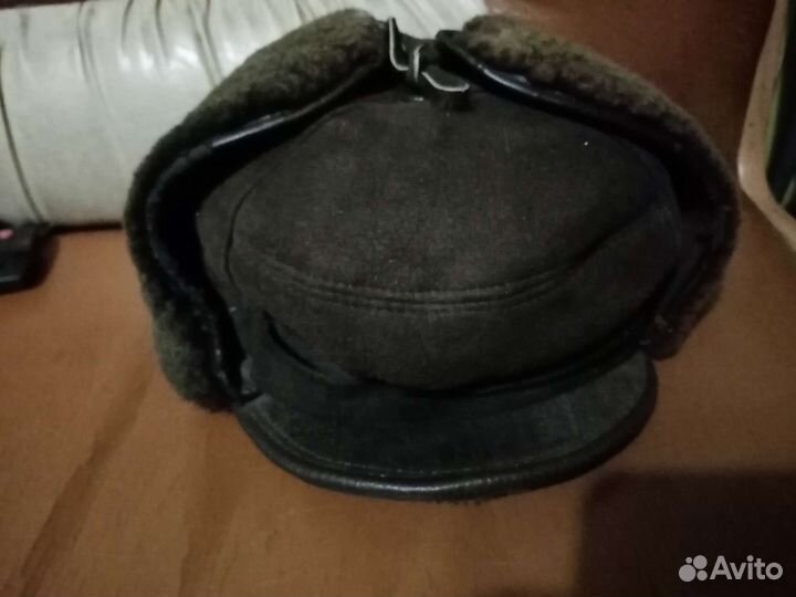 Меховая мужская кепка