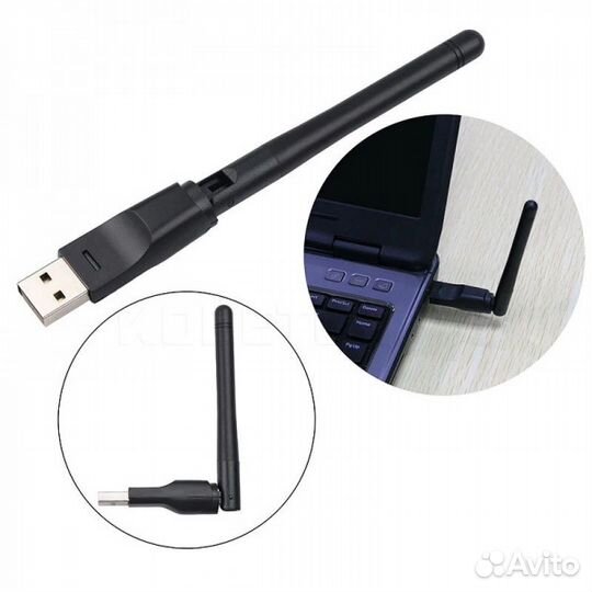 Wi-Fi адаптер для пк и Ноутбука чип MT7601