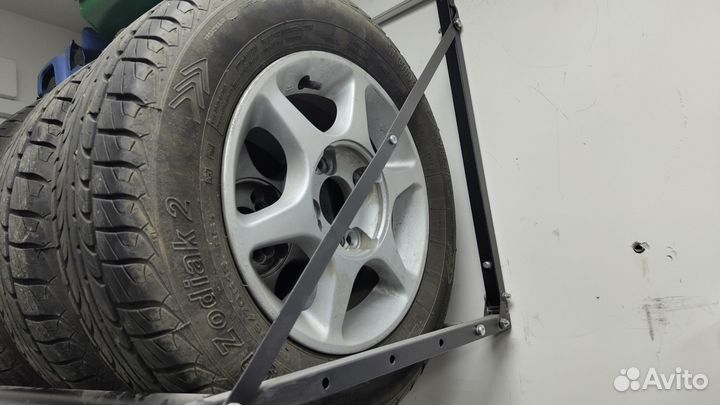 Диски с новой резиной R13 4x100/114.3 175/70