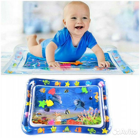 Водный коврик с рыбками