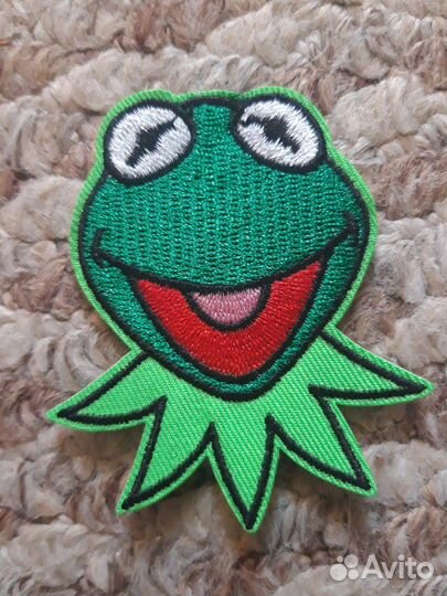 Нашивка патч лягушка