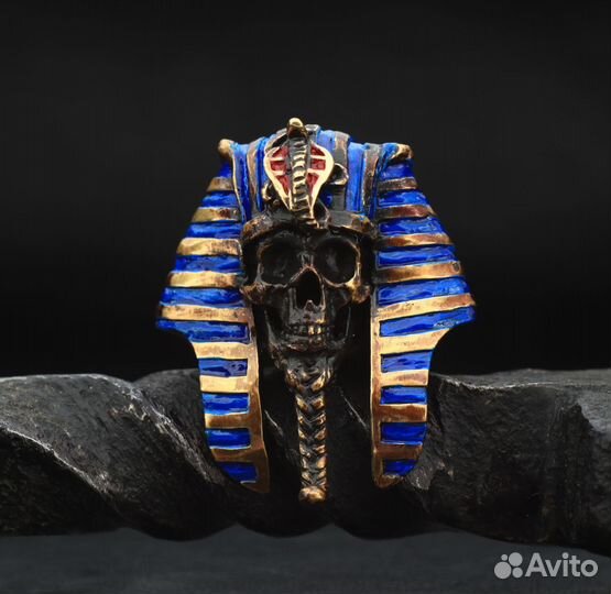 Бусина Темляк Брелок Фараон Тутанхамон Мумия Череп