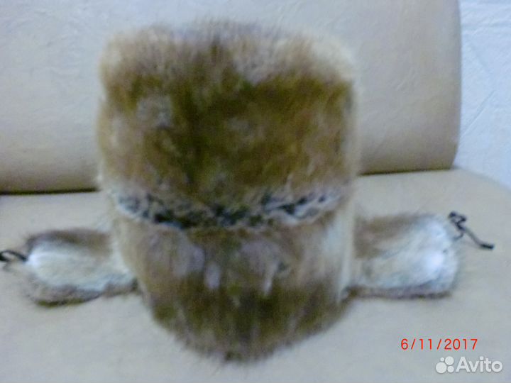Шапка меховая ушанка