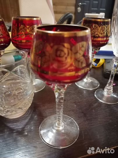 Фужеры богемия