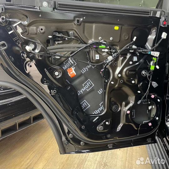 Шумоизоляция дверей автомобиля