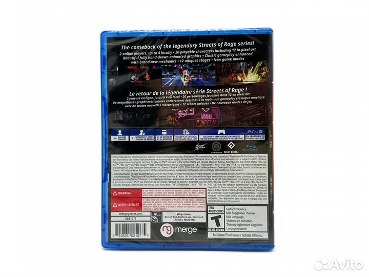 Streets of Rage 4 Anniversary Edition Русск Новый