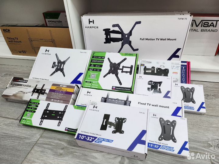 Кронштейн для TV Фиксированный Наклонный