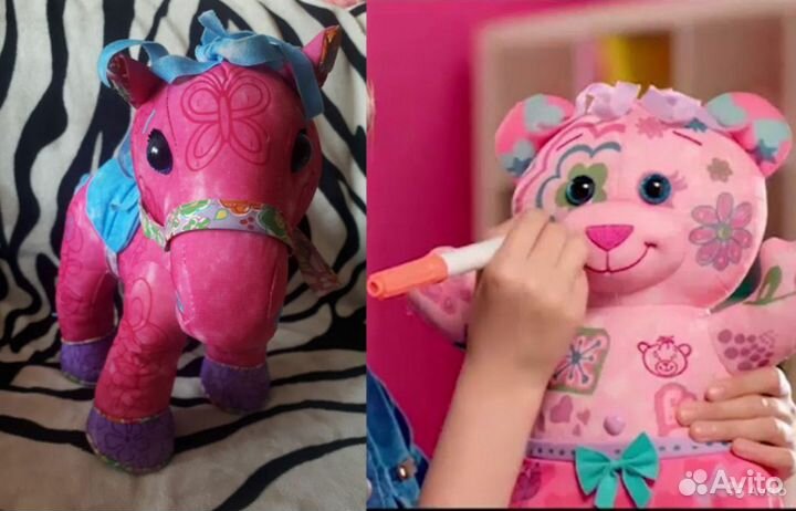 Нэсси Аист Крокодил Попугай Пони Лошадь