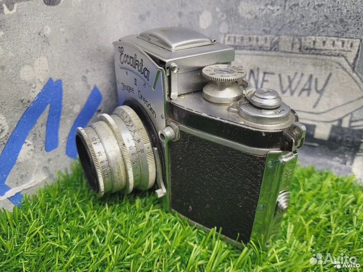 Фотоаппарат Exakta II Jhagee Dresden + Tessar 1:3