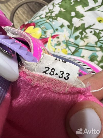 Роликовые коньки детские раздвижные