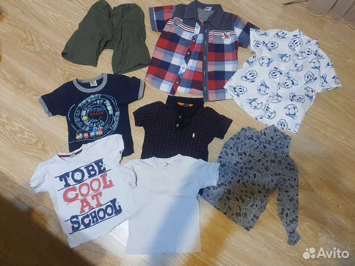 Вещи на мальчика пакетом 5-7 лет