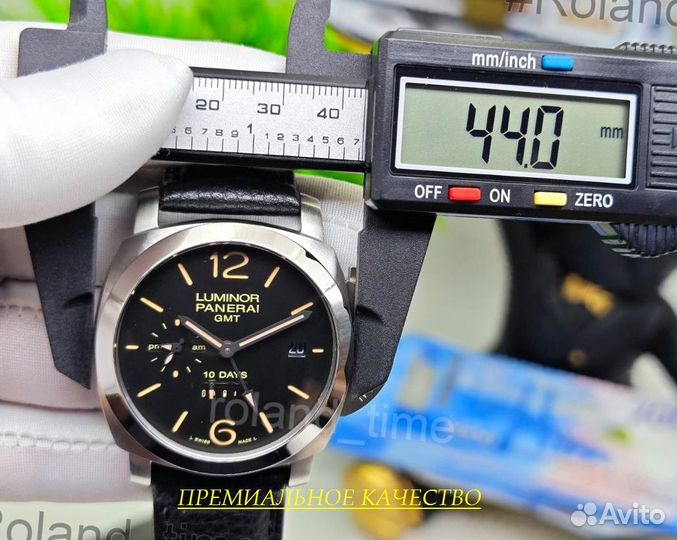 Элитные мужские часы Panerai Luminor Gmt 10 days