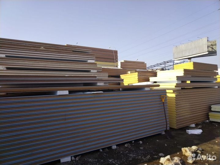 Сэндвич панели минвата