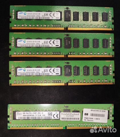 Оперативная память ddr4 Samsung ECC & Hynix ECC купить в Москве ...