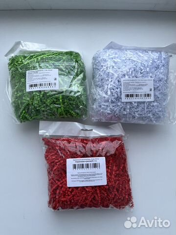 Бумажный наполнитель для подарков