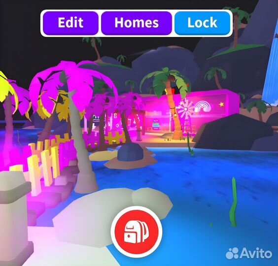 Обустройка дома в адопт ми