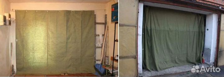 Шторы из брезента