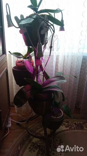 Подставка для цветов из ротанга