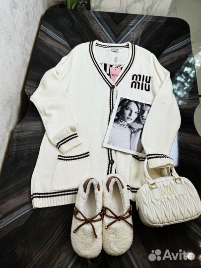 Кардиган Miu Miu в трёх расцветках